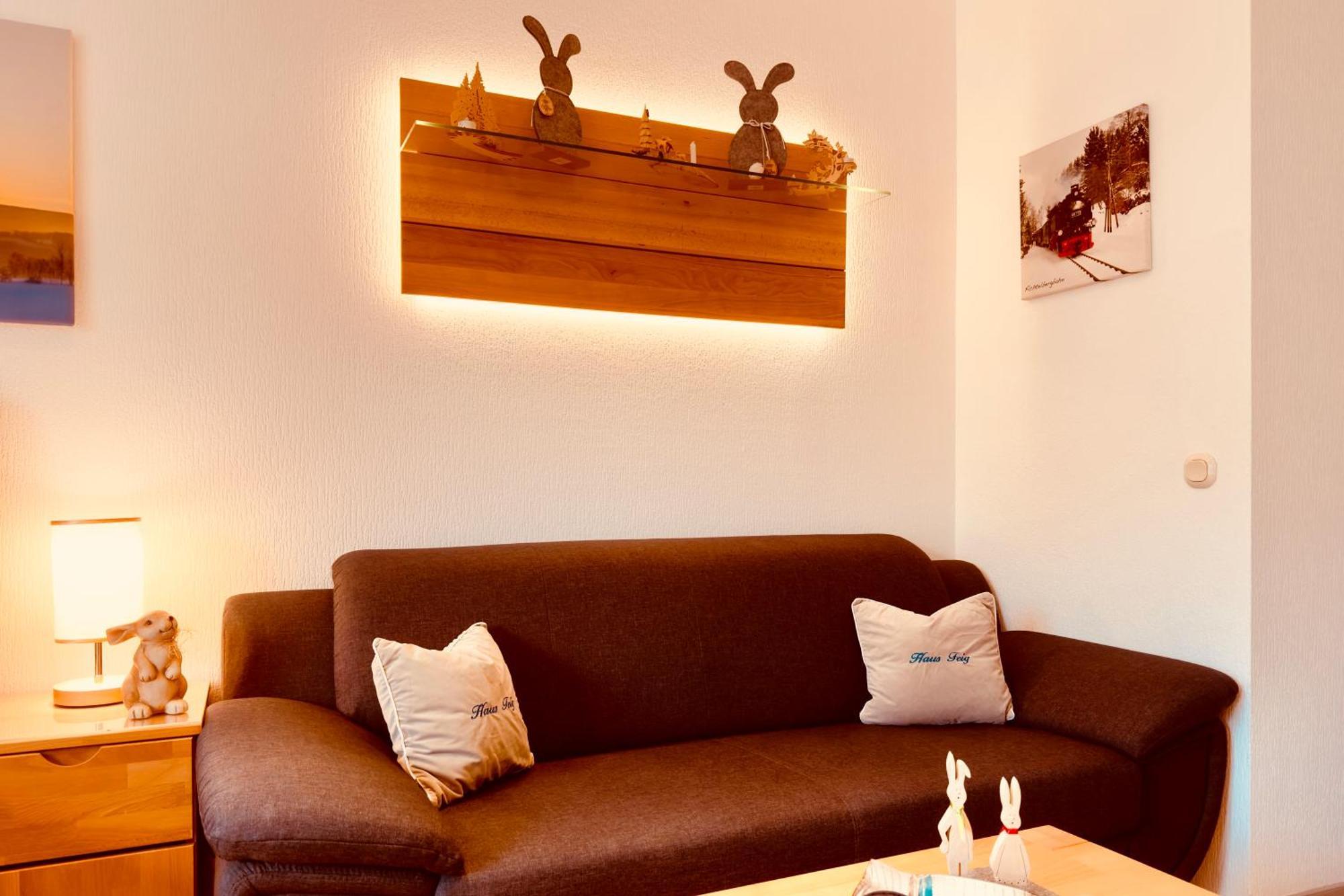 Ferienwohnung Haus Feig Geyer Buitenkant foto